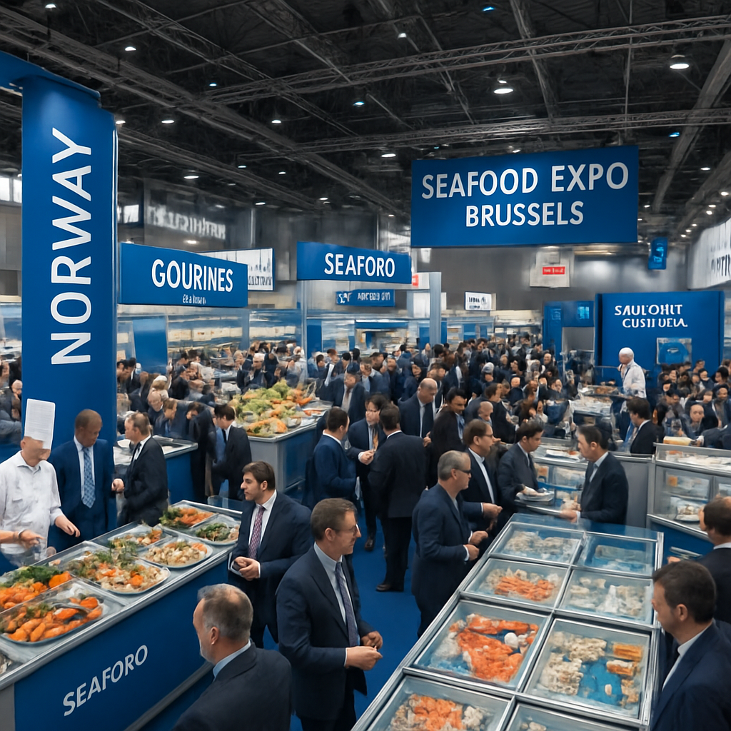 Seafood Expo Global - Brussels, Belgium Paint By Numbers Kits