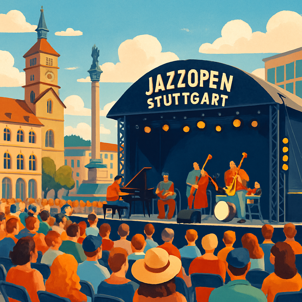 Jazzopen Stuttgart - Stuttgart, Germany Paint By Numbers Kits