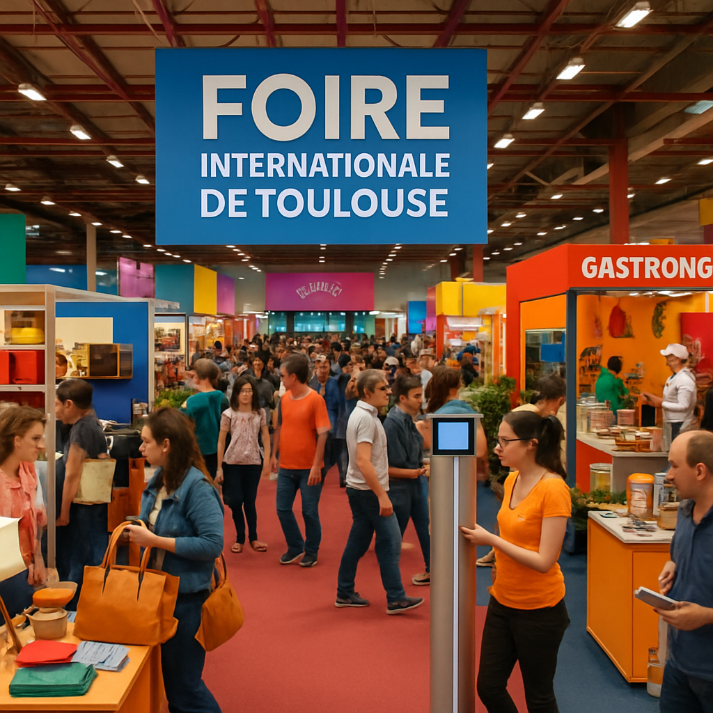 Toulouse International Fair - Toulouse, France Paint By Numbers Kits