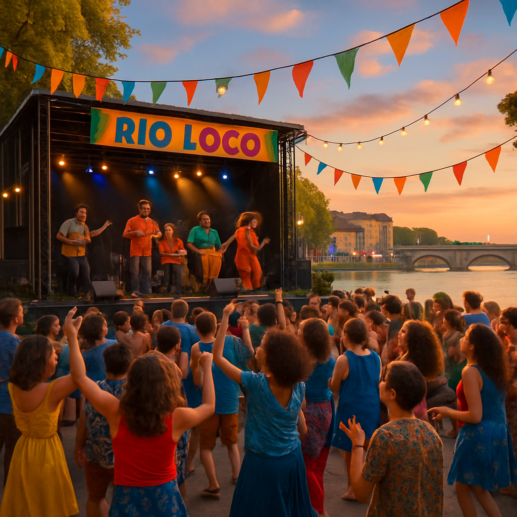Río Loco Festival - Toulouse, France Paint By Numbers Kits