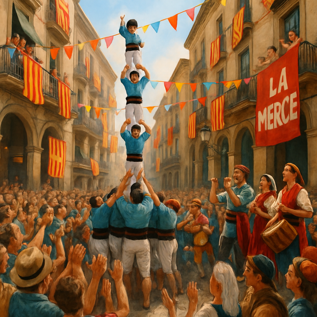 La Fiesta De La Merce - Spain Paint By Number