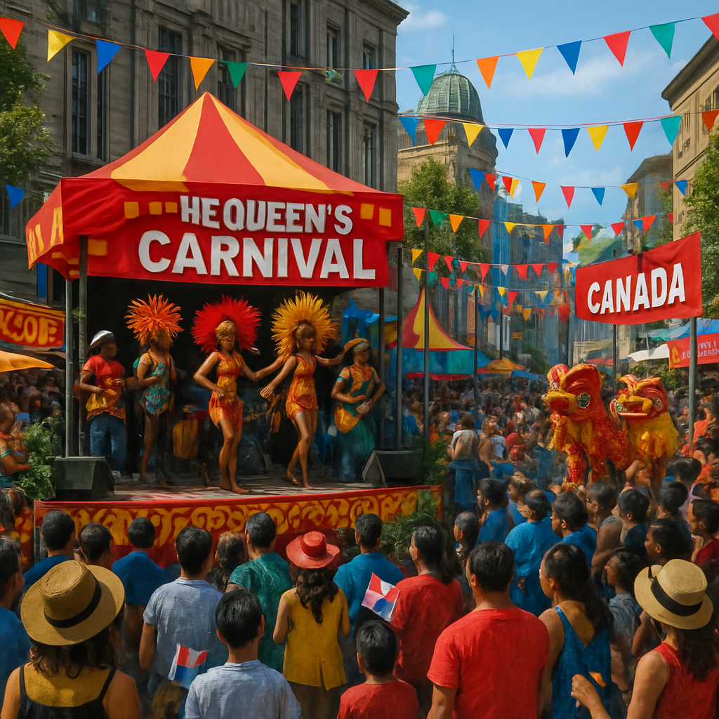 The Queen's Carnival - Canada Paint By Number