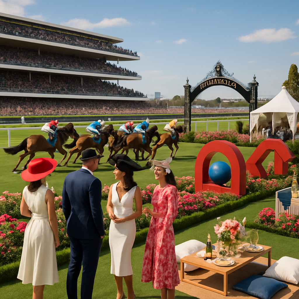 Melbourne Cup Carnival - Victoria Paint By Numbers Art