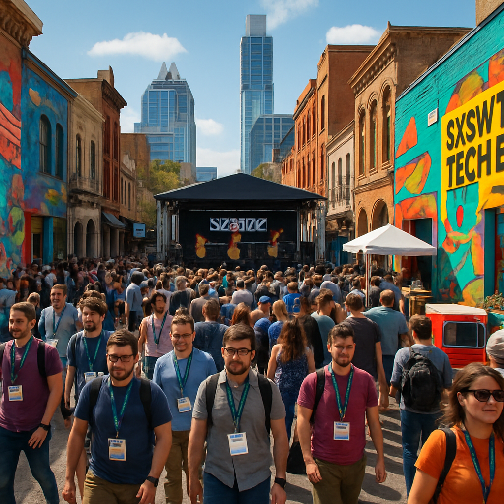 South By Southwest - Austin Paint By Numbers Art