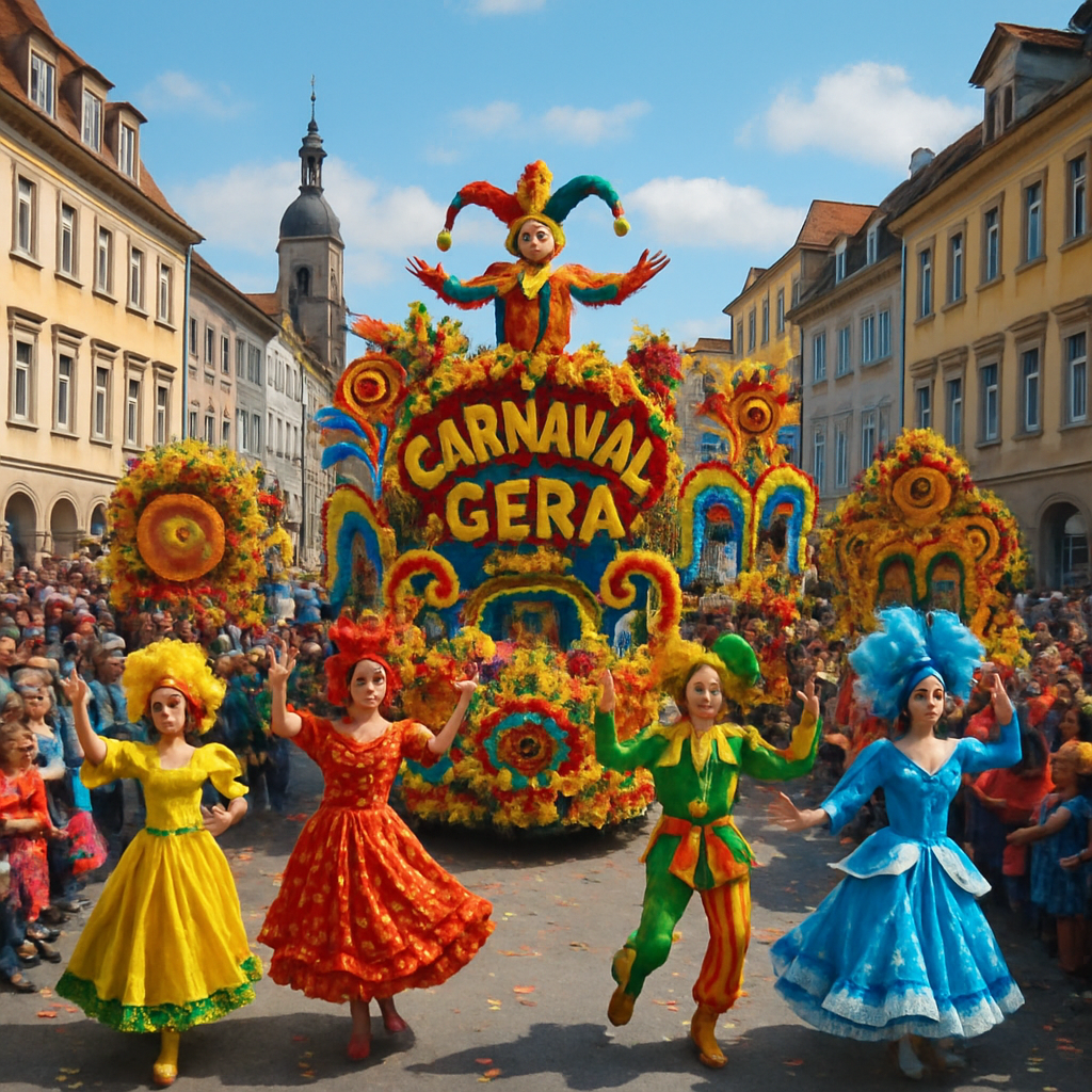 Carnival Of Gera - Gera, Germany Paint By Numbers Art