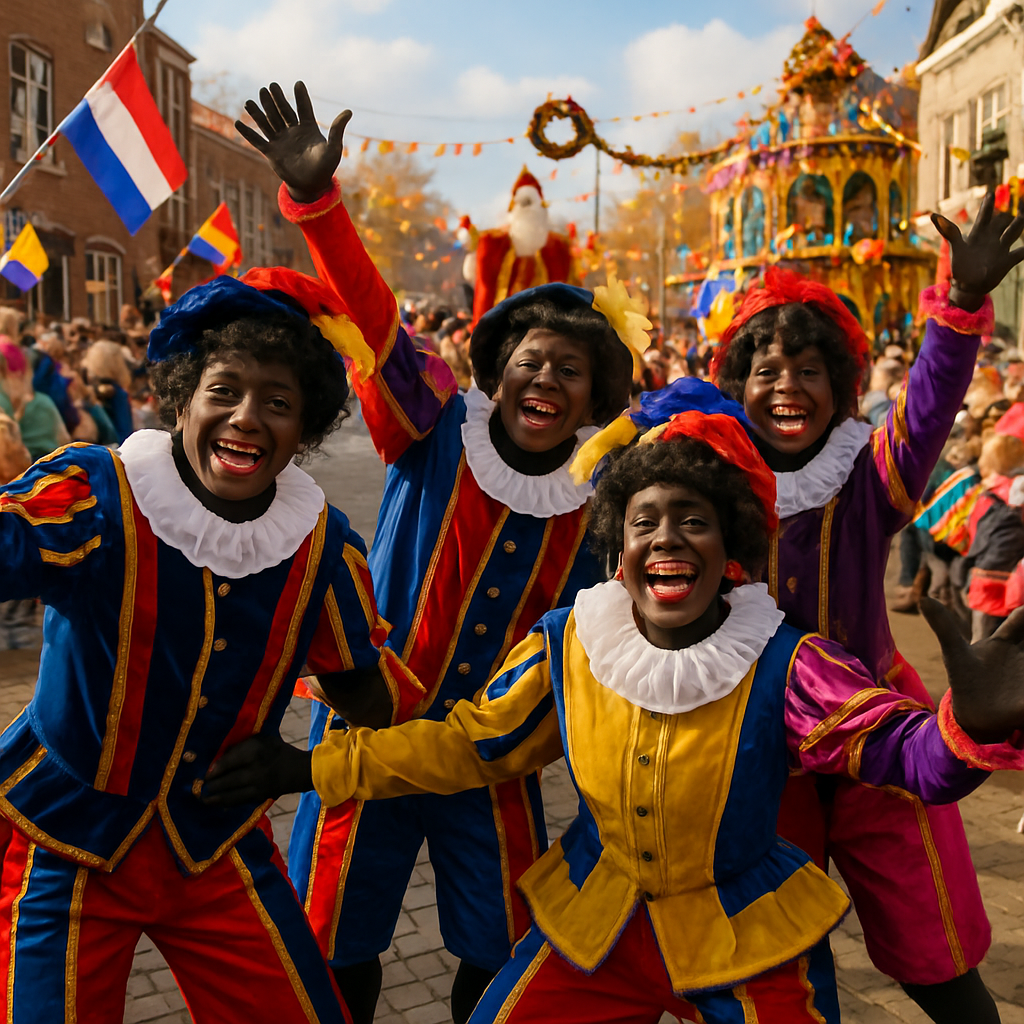 Zwarte Piet Festival - Netherlands Paint By Numbers Art