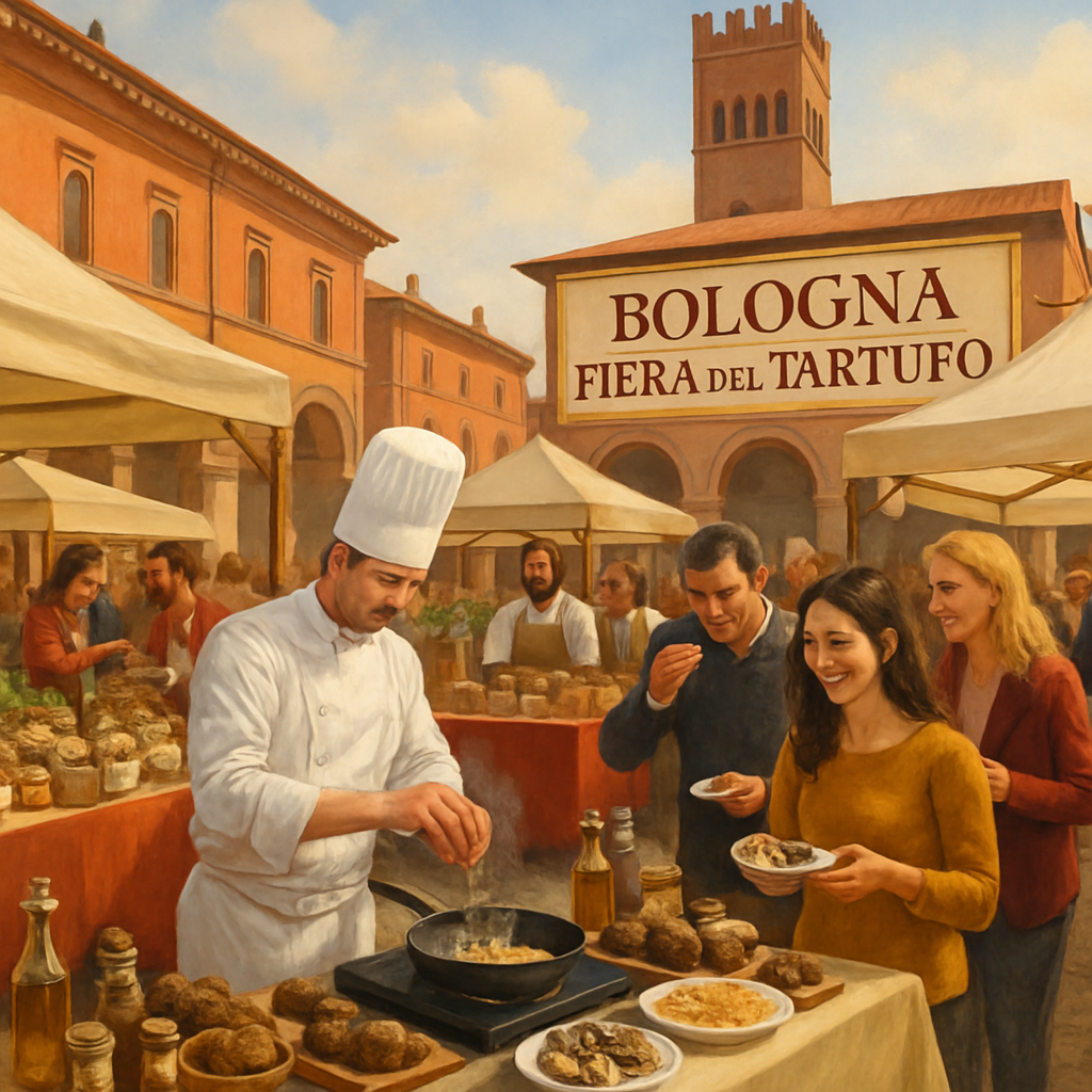 Bologna Fiera Del Tartufo - Italy DIY Paint By Numbers