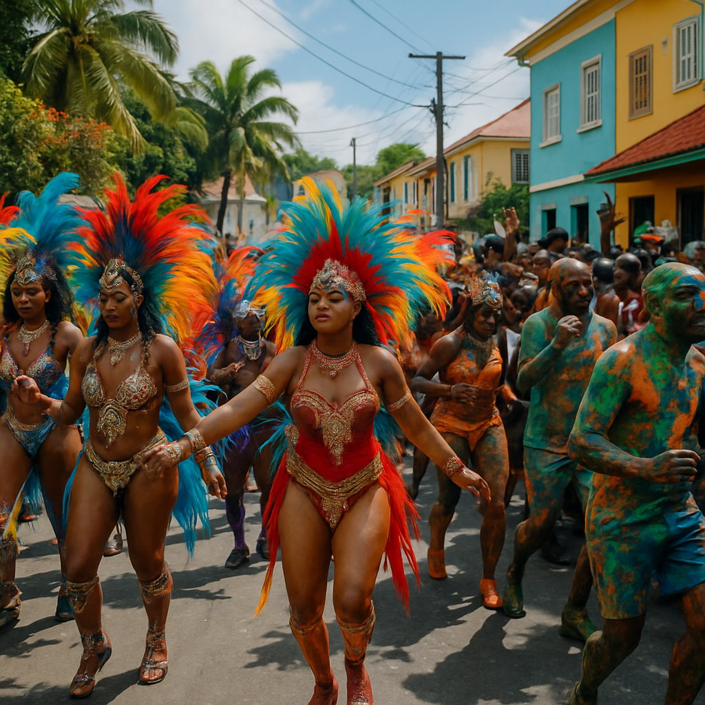 Spice Mas - Grenada Paint By Color