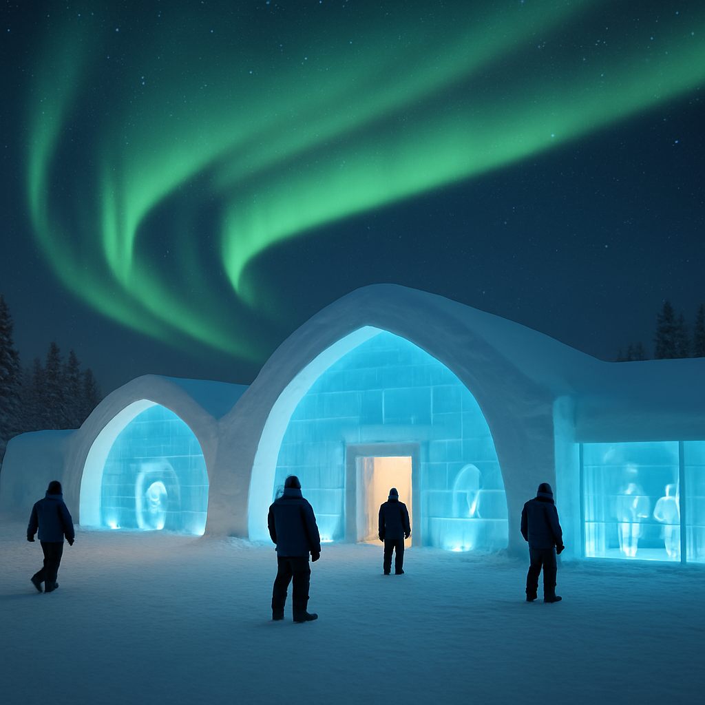 Icehotel - Jukkasjärvi, Sweden Paint By Color