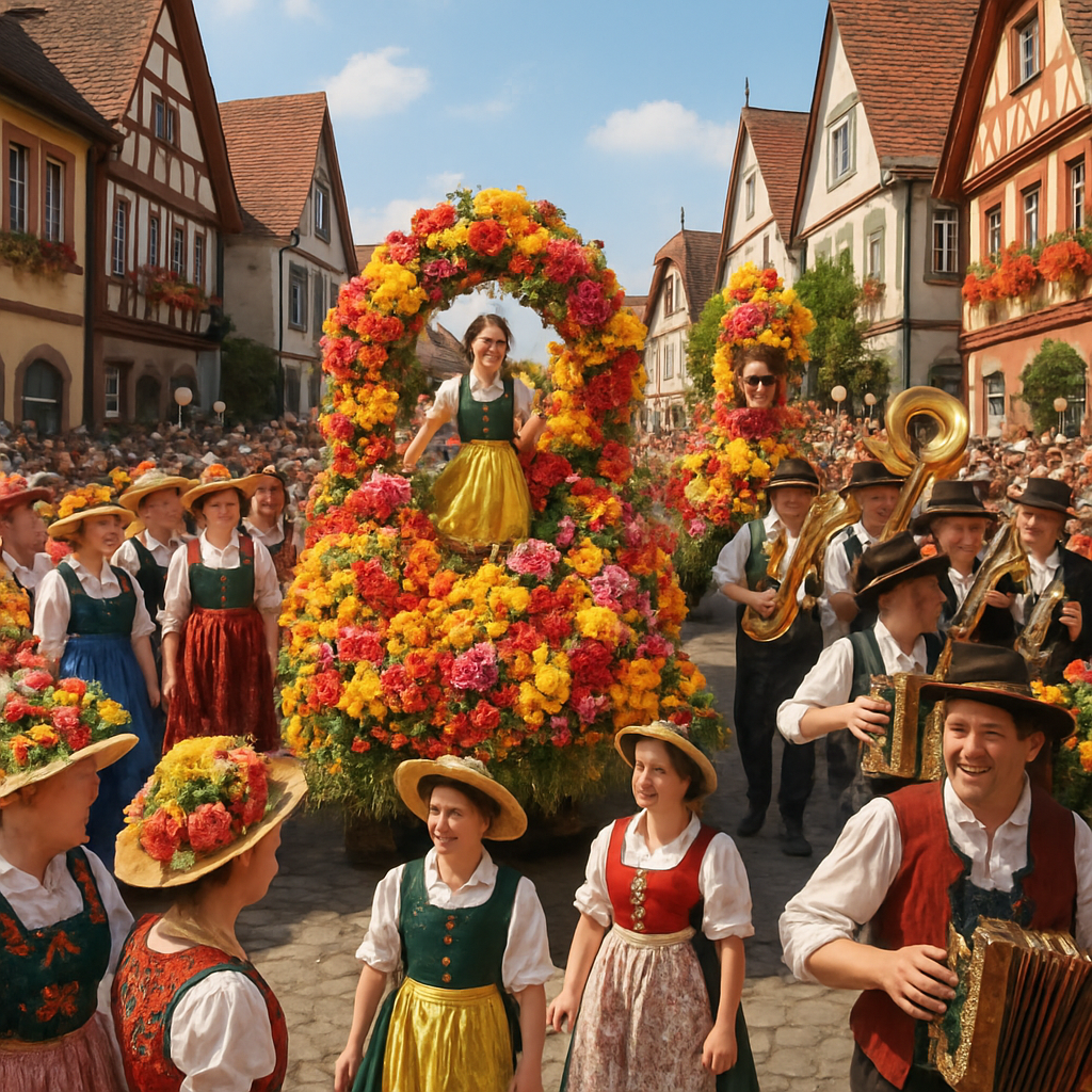 Carnival Of Blumen - Germany Painting Number Kit