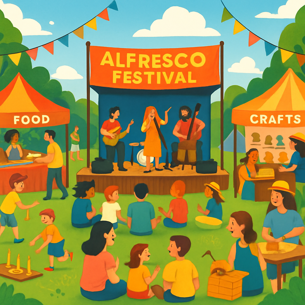 Alfresco Festival - United Kingdom Painting Number Kit