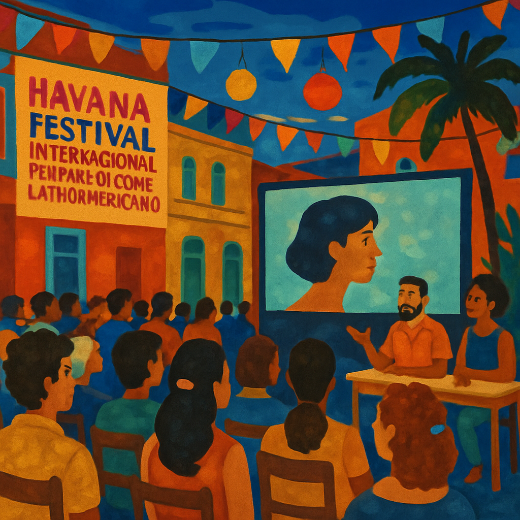 Festival Internacional Del Nuevo Cine Latinoamericano - Havana, Cuba Paint By Color