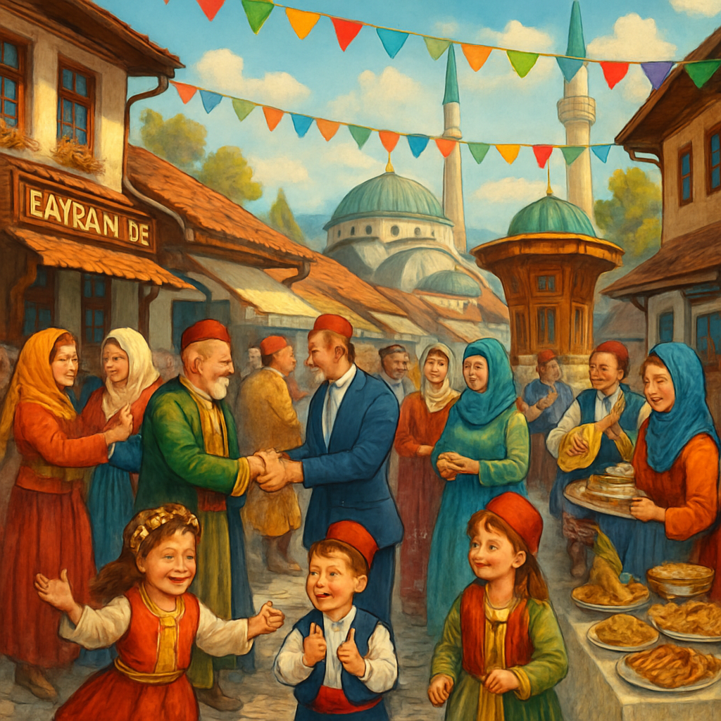 Bayram Celebration - Sarajevo, Bosnia And Herzegovina Paint By Color