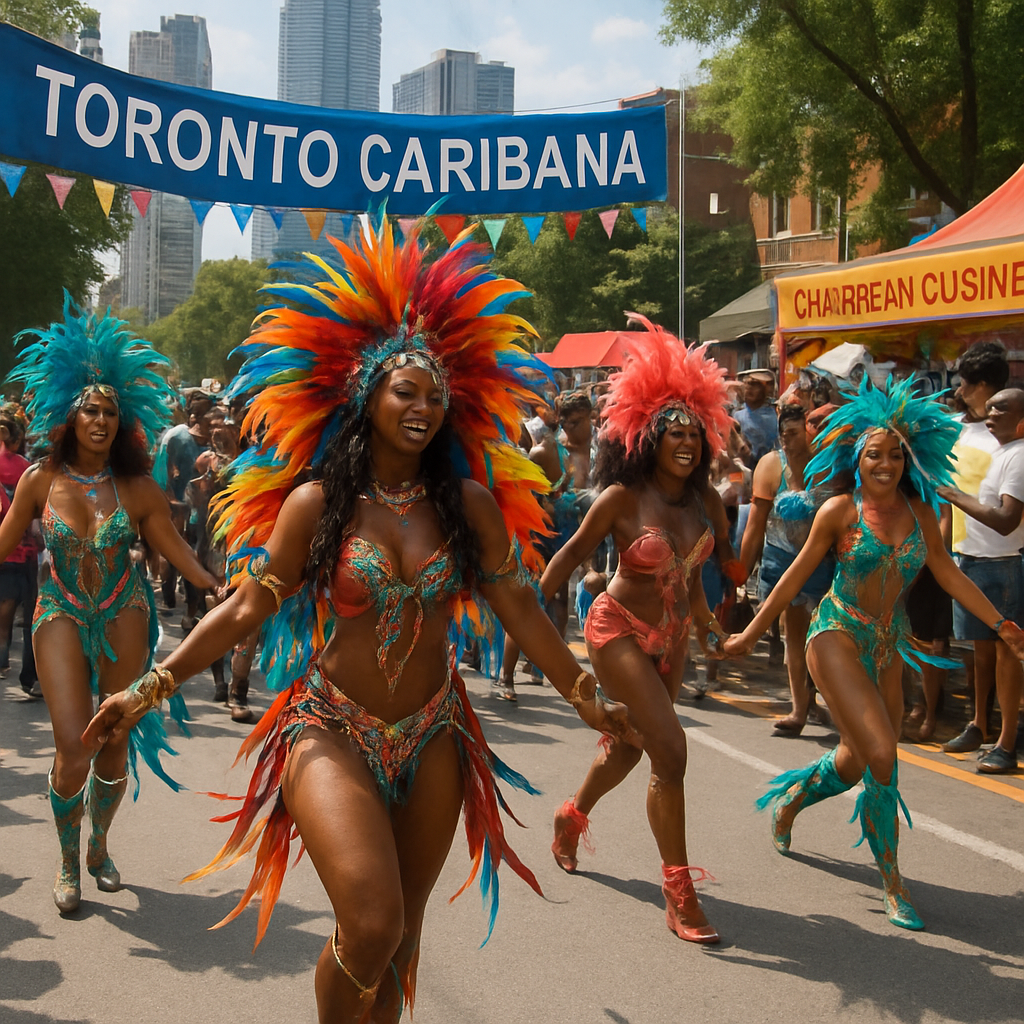 Toronto Caribana - Canada Paint By Color