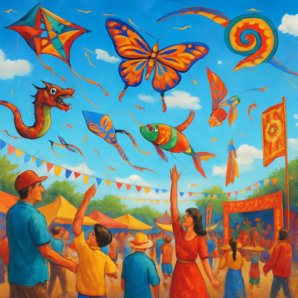Borneo International Kite Festival Painting Number Kit