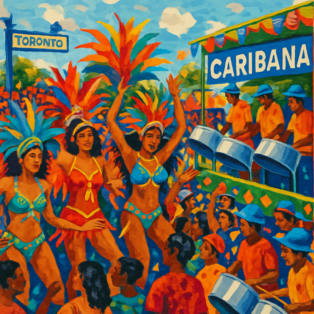 Toronto Caribana Festival - Toronto DIY Paint By Numbers