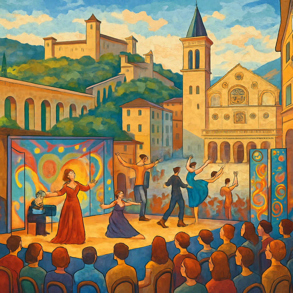 Spoleto Festival Dei Due Mondi - Spoleto DIY Paint By Numbers