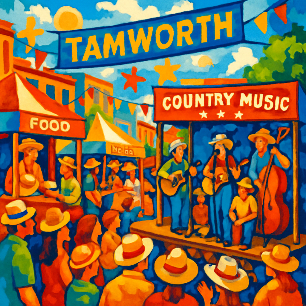 Tamworth Country Music Festival - Tamworth DIY Paint By Numbers