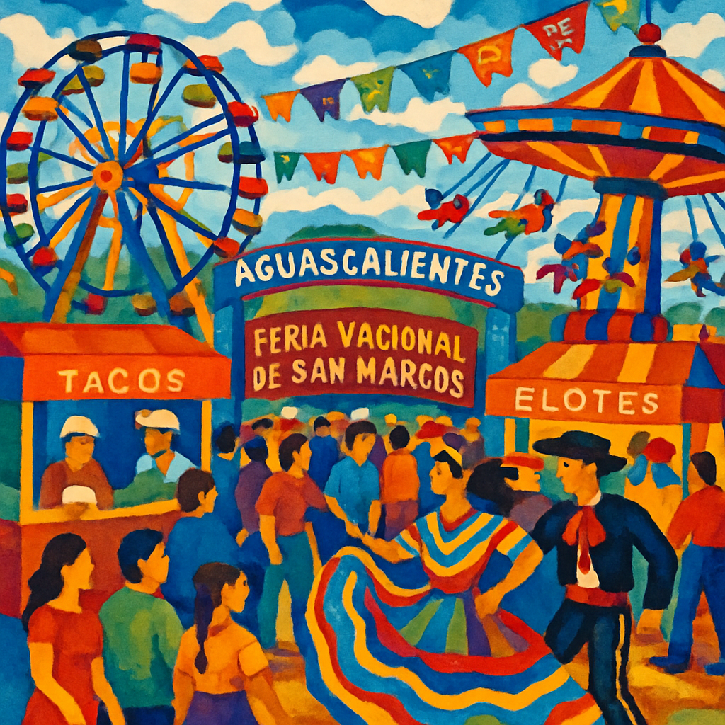 Feria Nacional De San Marcos - Aguascalientes DIY Paint By Numbers