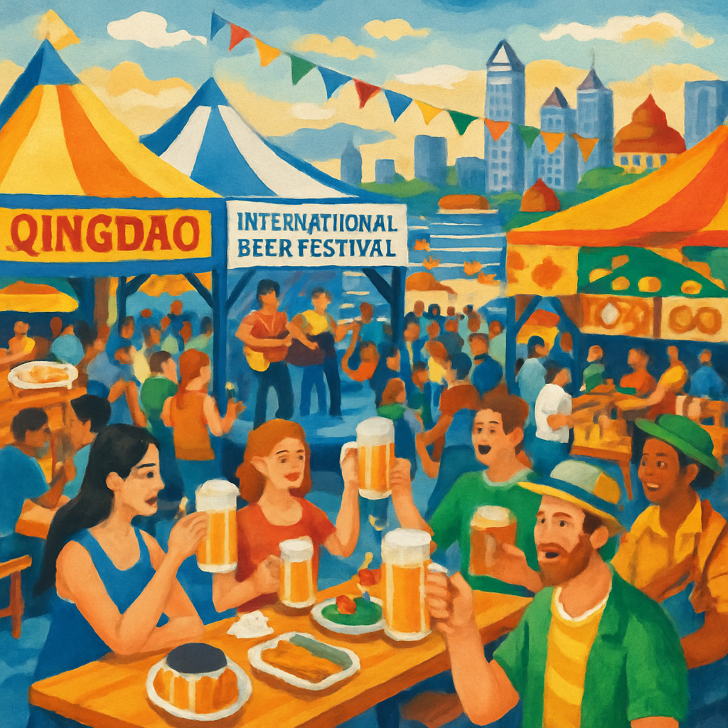 Qingdao International Beer Festival - Qingdao DIY Paint By Numbers