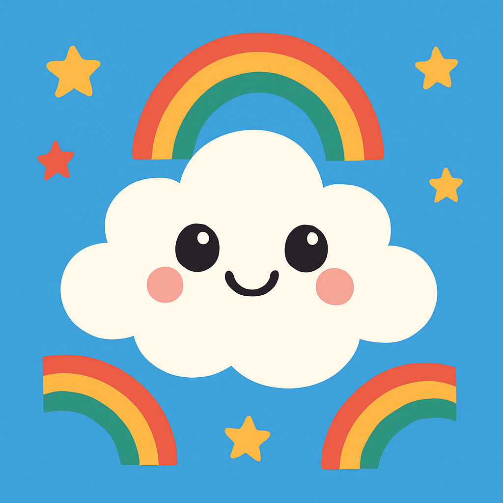 Bouncy Cloud Paint By Numbers Kits