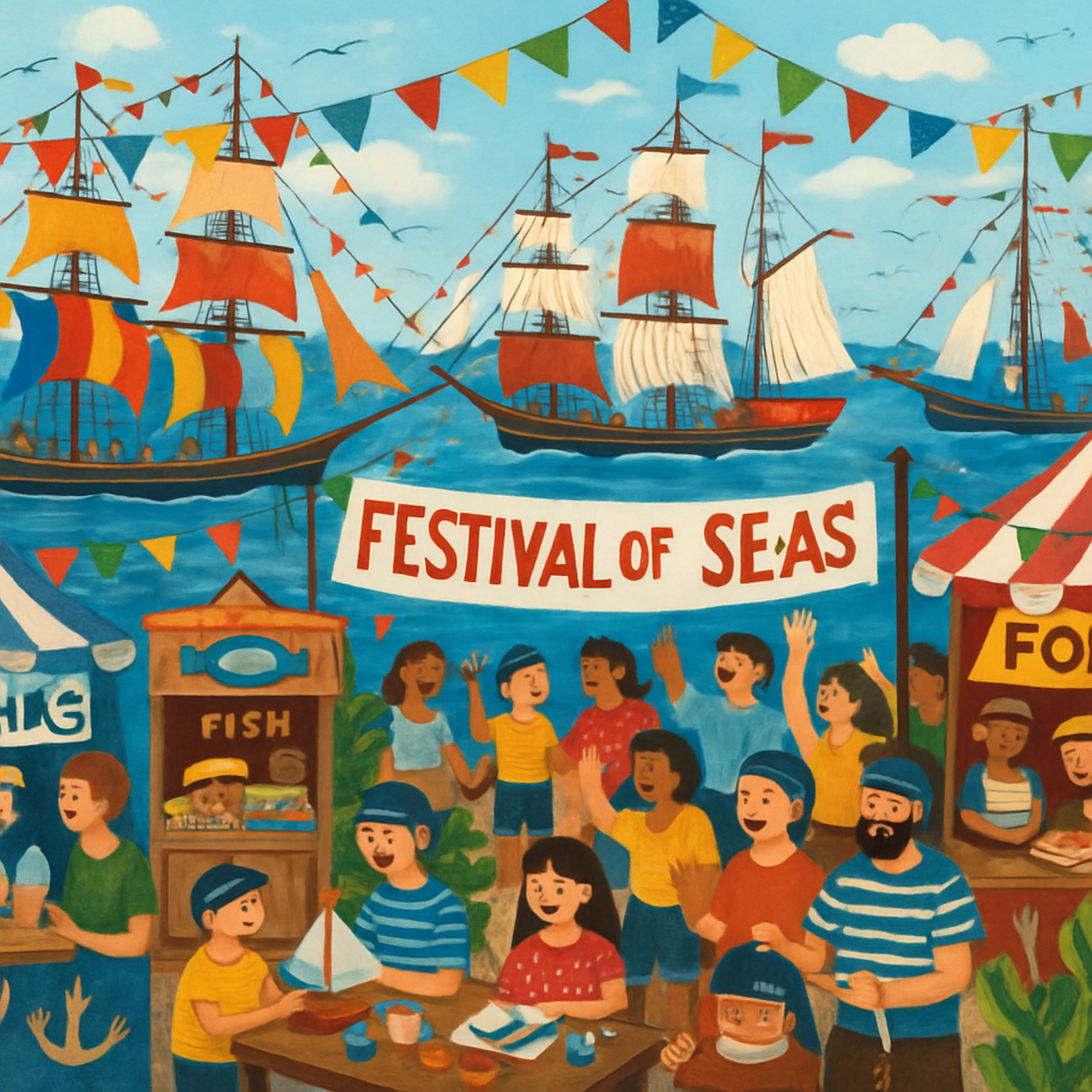 Festival Of The Seas Painting Number Kit