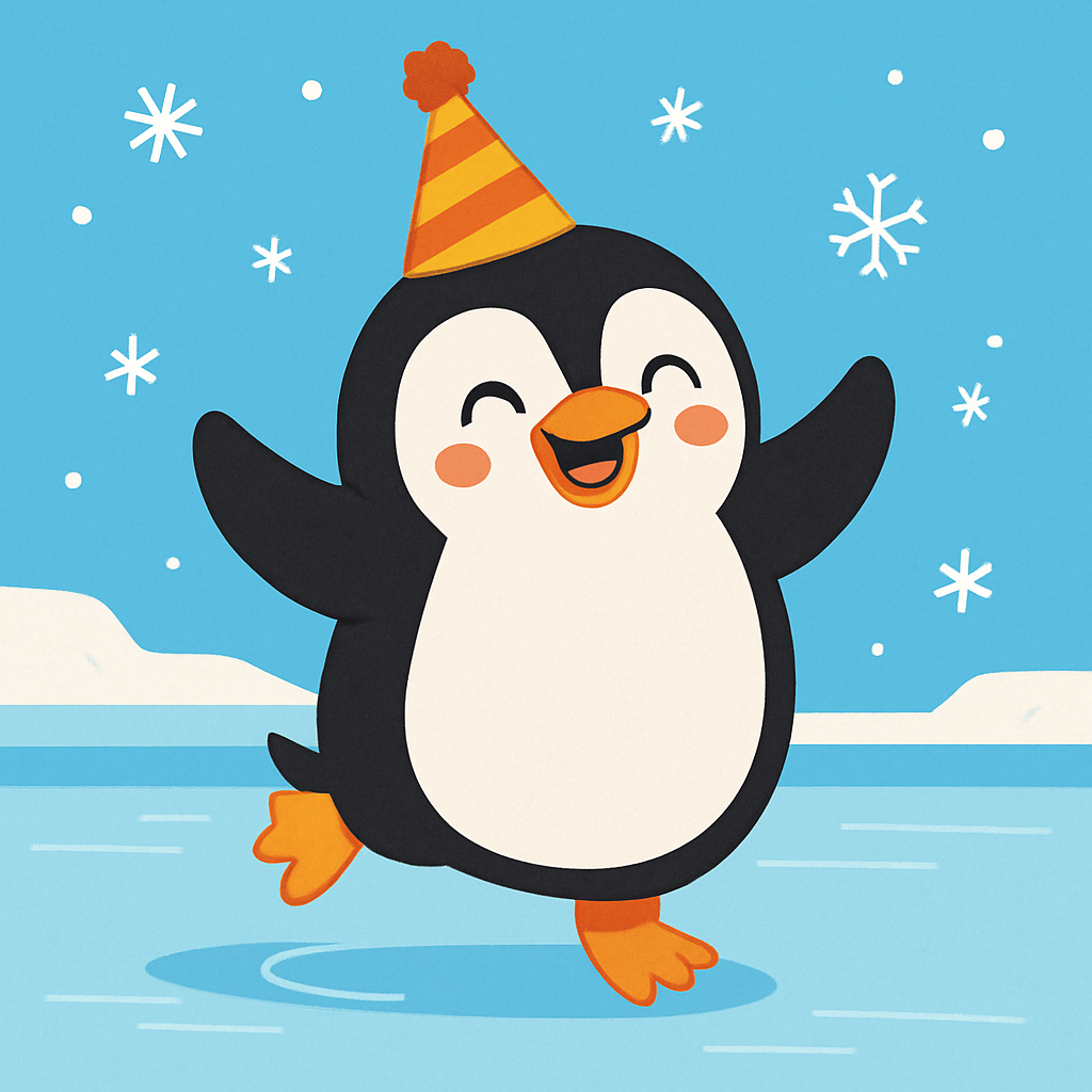 Sassy Penguin Paint By Numbers Kits