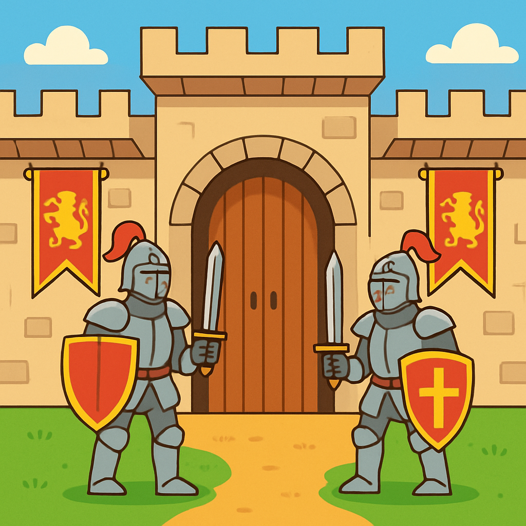 Castle Guardians Paint By Numbers Kits
