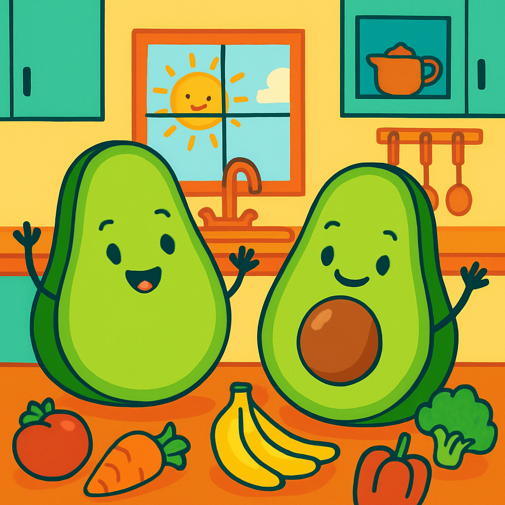 Adorable Avocados DIY Paint By Numbers