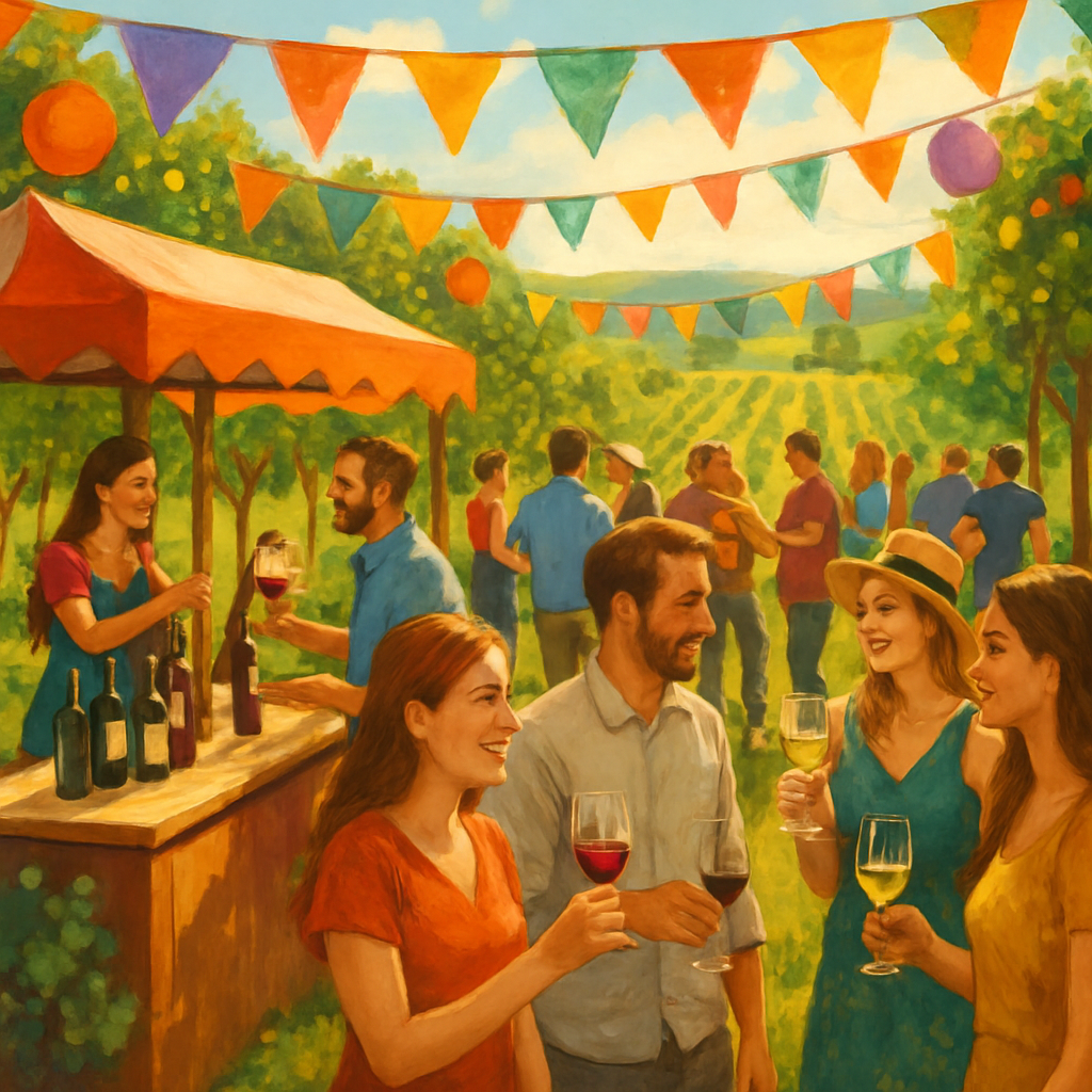 La Fête Des Vins - France DIY Paint By Numbers