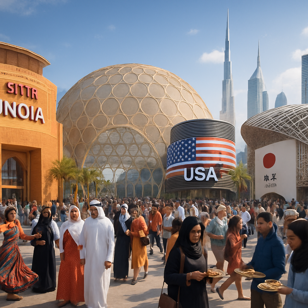 World Expo - Dubai DIY Paint By Numbers