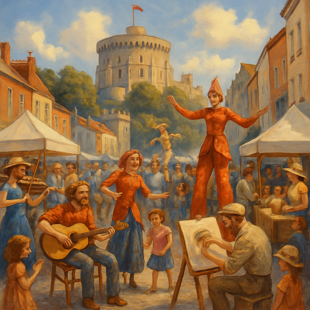 Windsor Festival - United Kingdom DIY Paint By Numbers