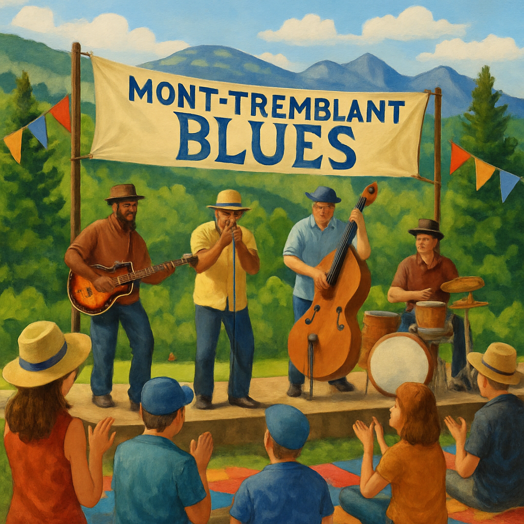 Tremblant International Blues Festival - Canada DIY Paint By Numbers