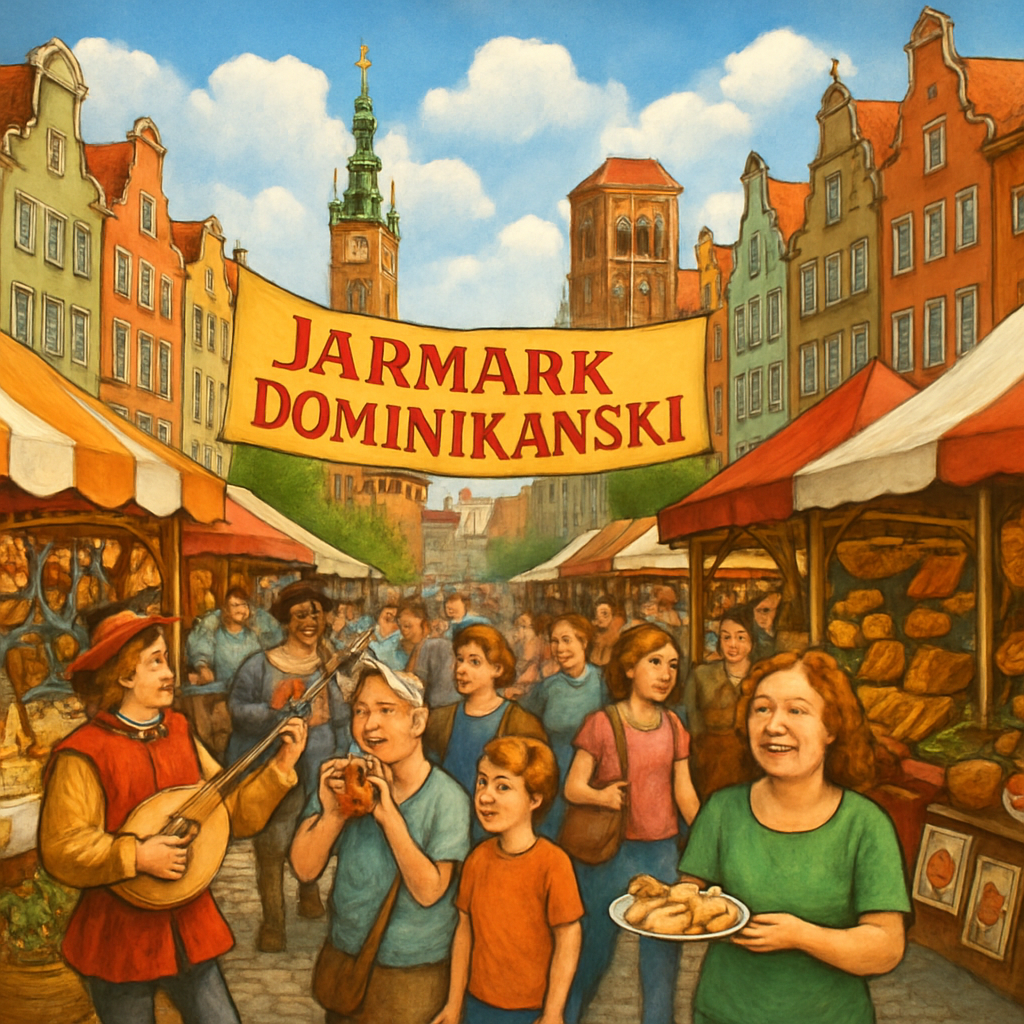 Gdańsk St. Dominic's Fair - Poland DIY Paint By Numbers