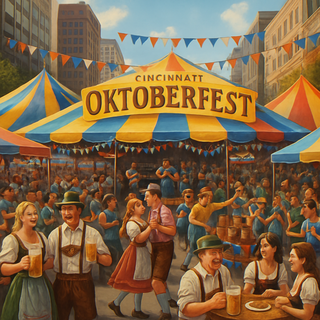 Cincinnati's Oktoberfest - United States DIY Paint By Numbers