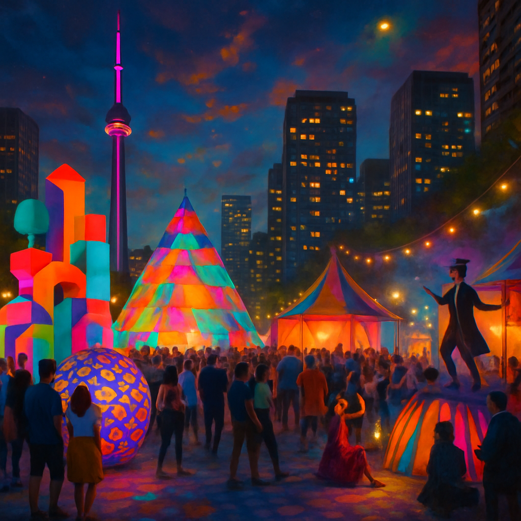 Luminato Festival - Toronto Paint By Numbers