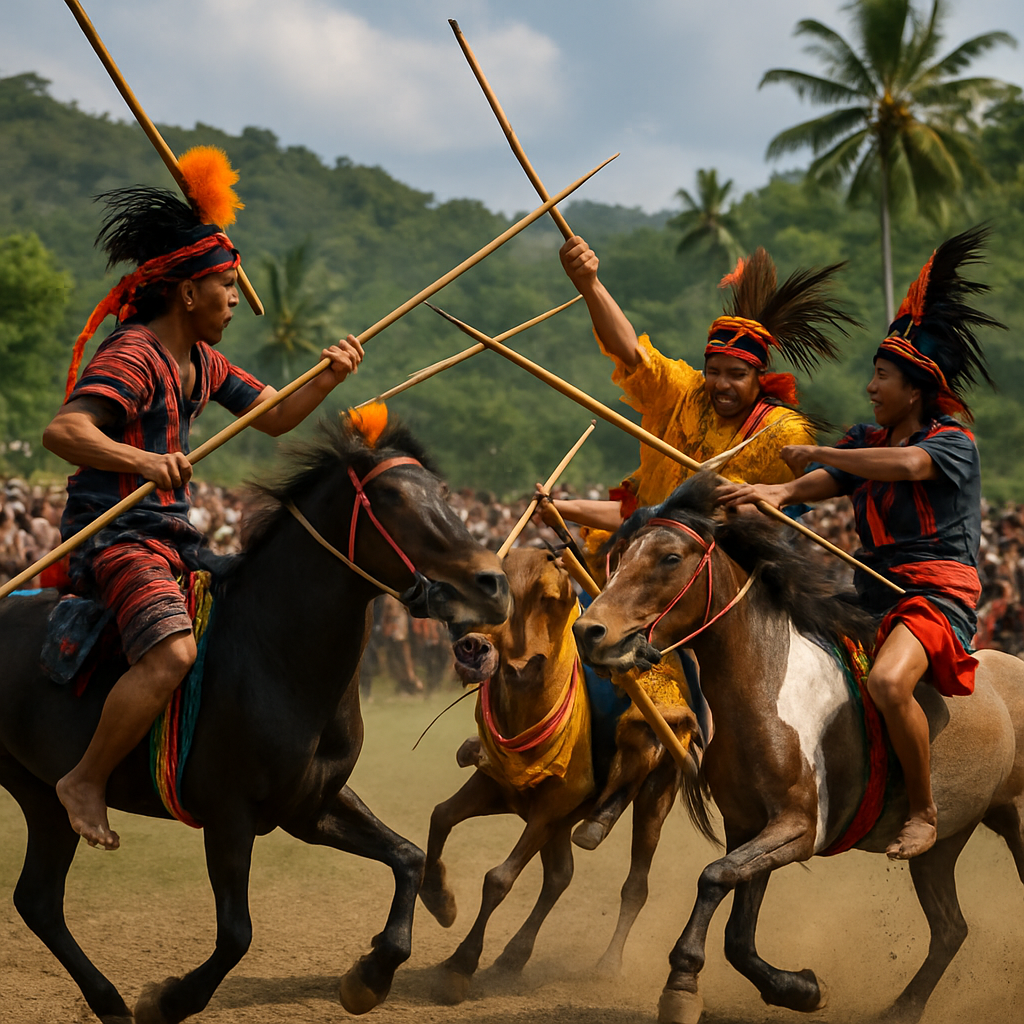 Pasola Festival - Indonesia Paint By Numbers