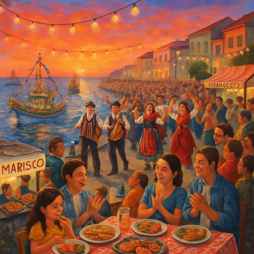 Celebration Of The Sea - Portugal Paint By Numbers Kits