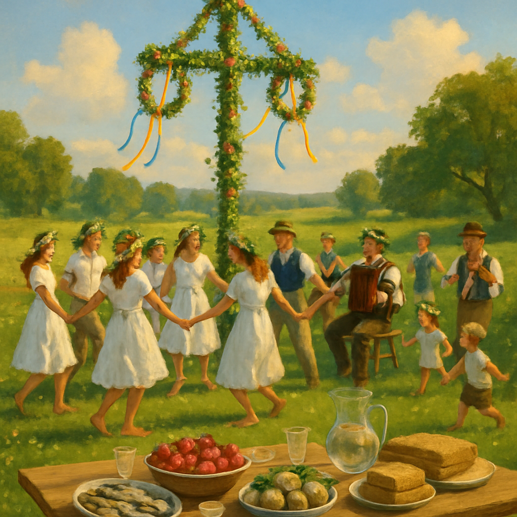 Midsummer Night - Sweden Paint By Number