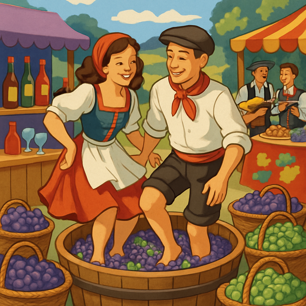 The Grape Festival Paint By Numbers