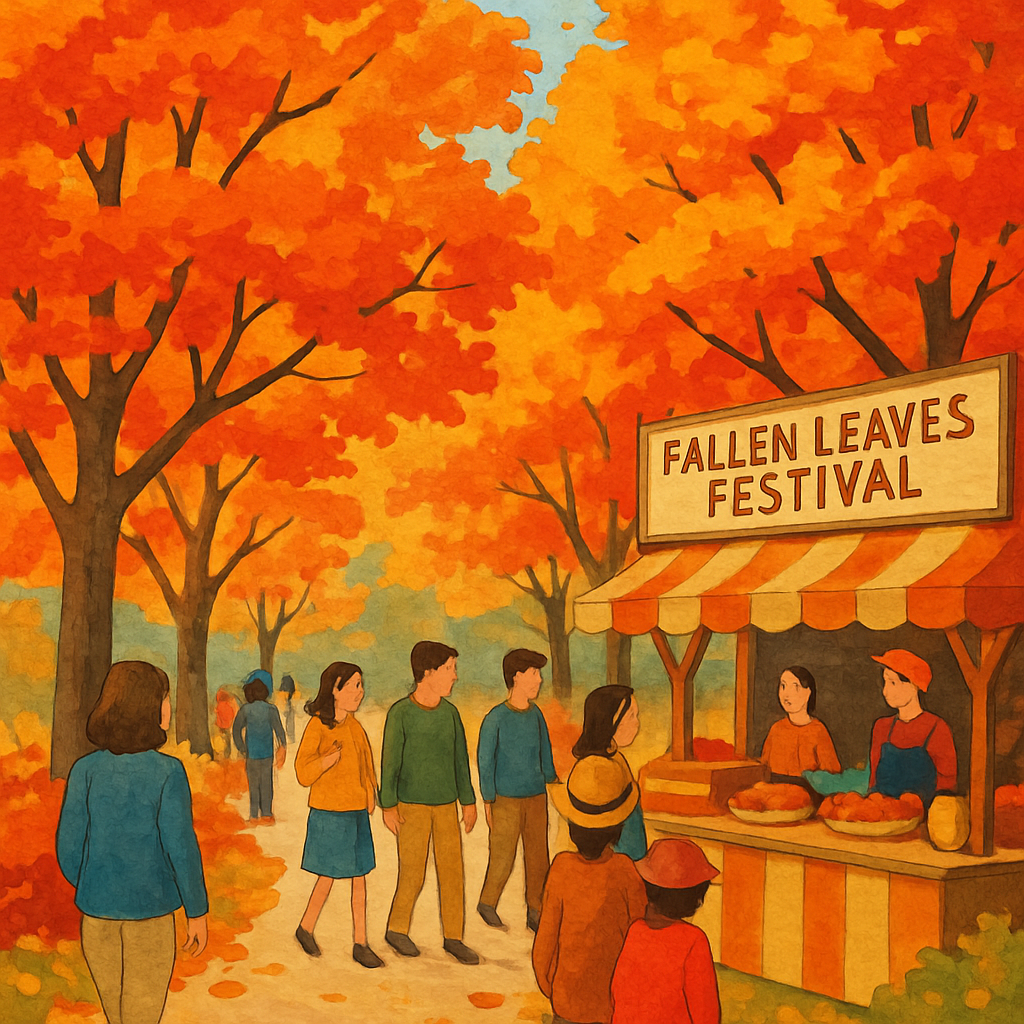 Fallen Leaves Festival Paint By Numbers