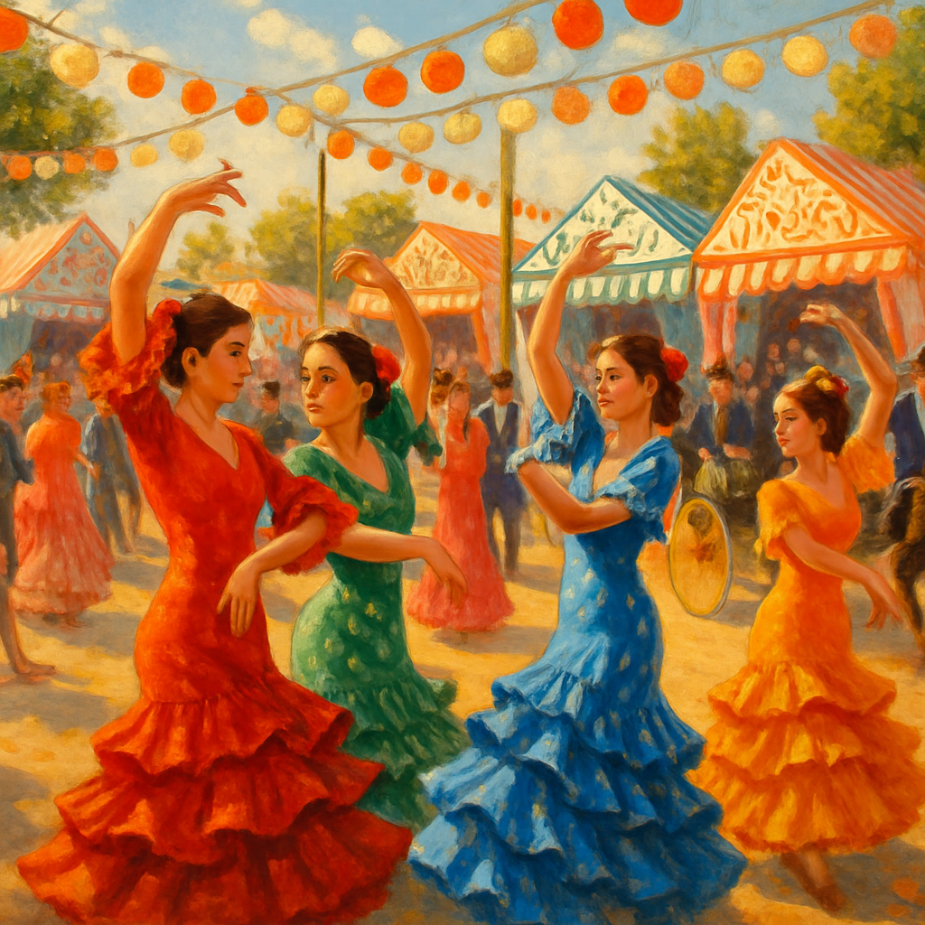 Sevilla Fair Paint By Numbers