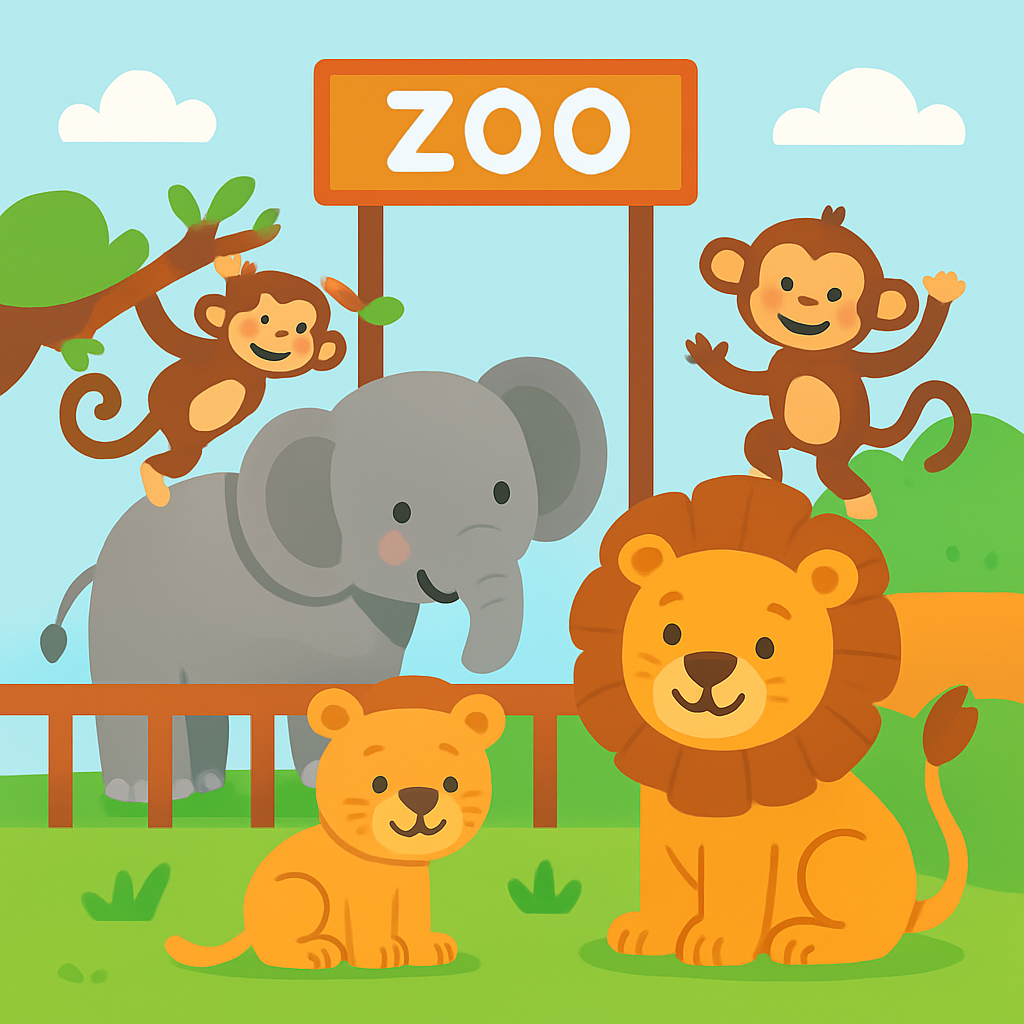 Zoo Extravaganza Paint By Color