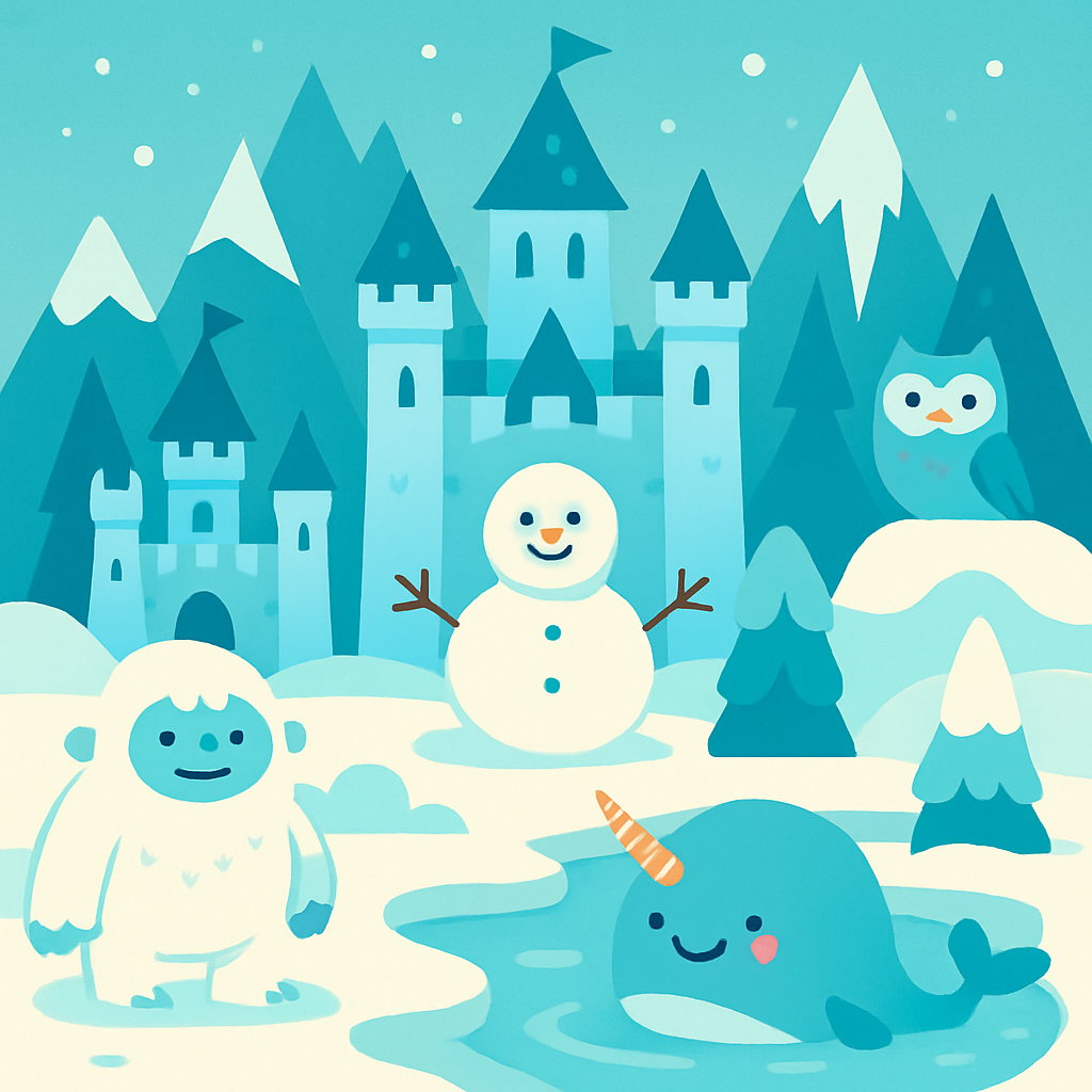 Kingdom Of Ice Paint By Numbers Art