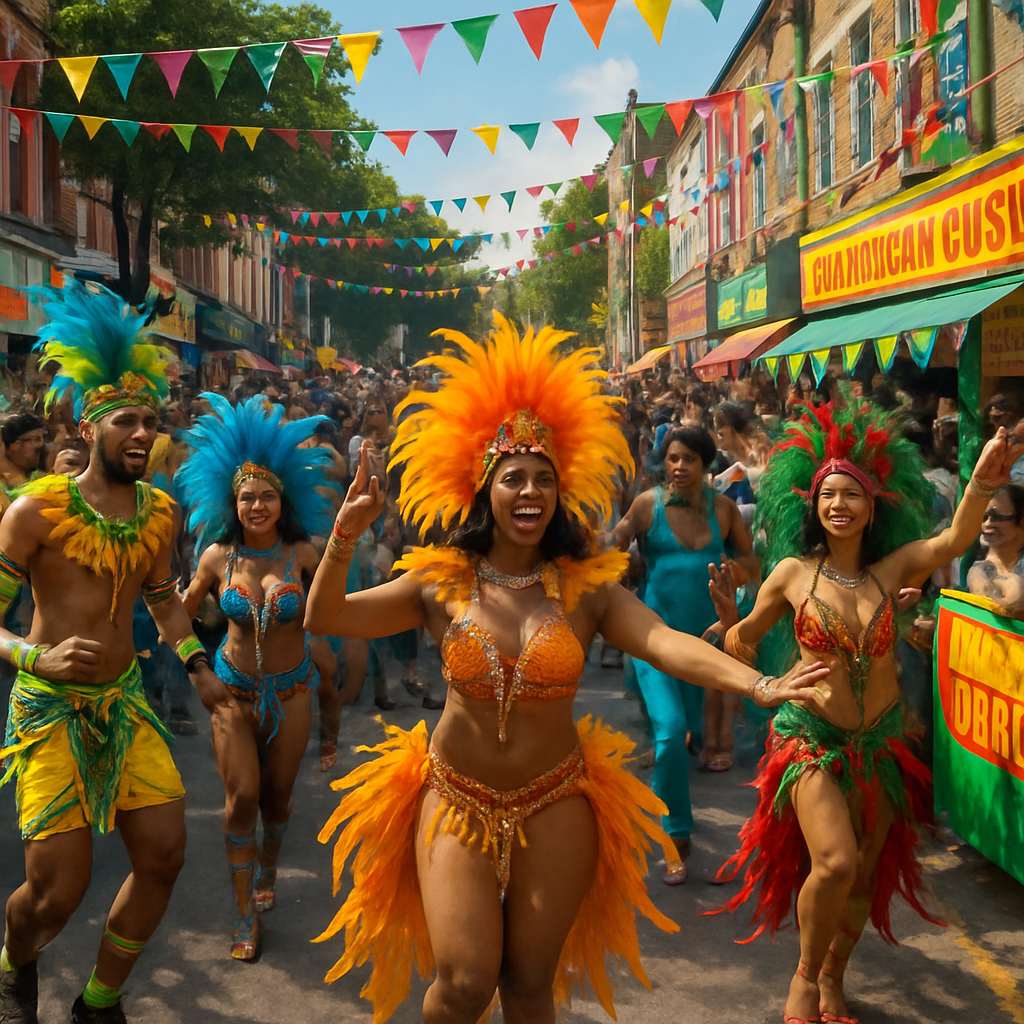The Carnival Of Notting Hill Paint By Numbers Kits