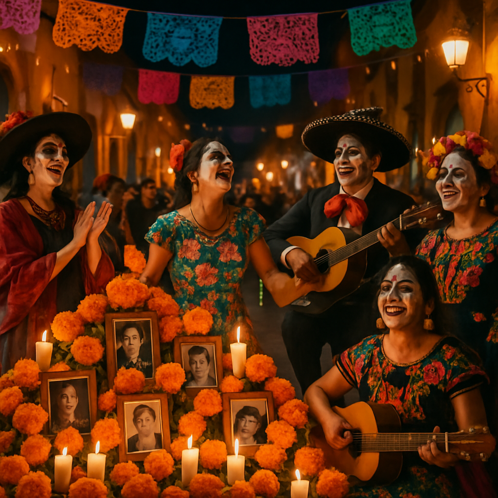 Festival Of The Dead Paint By Numbers Kits
