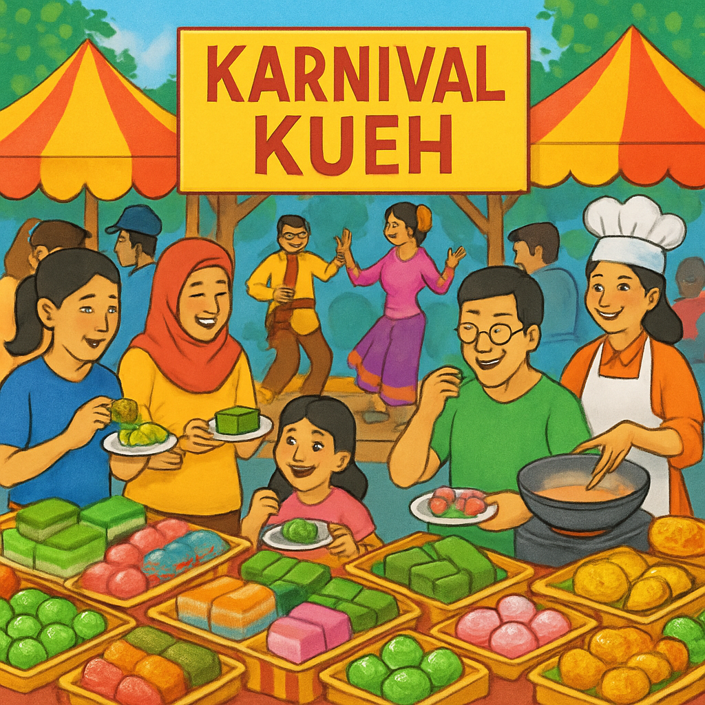 Karnival Kueh Paint By Numbers Kits