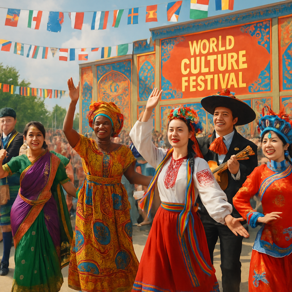 World Culture Festival Paint By Numbers Kits