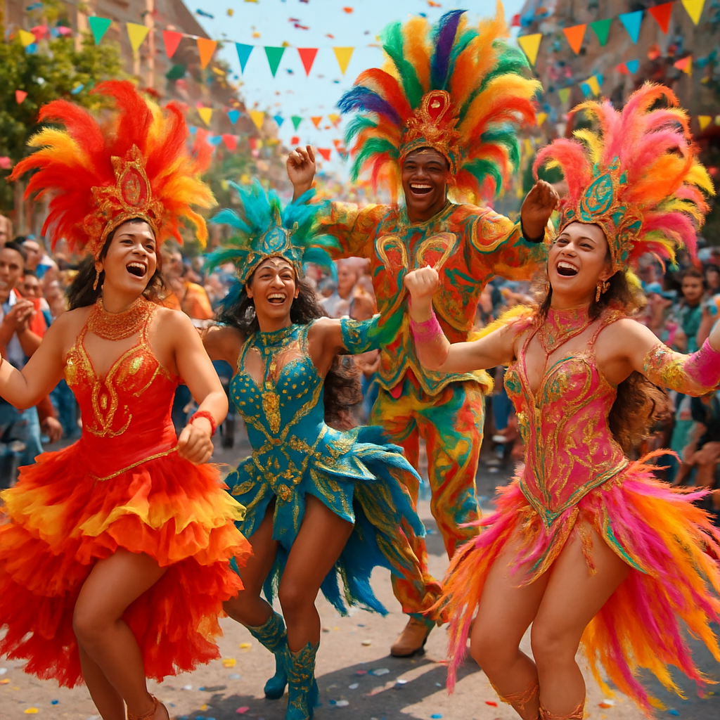 Jubilant Carnival Paint By Numbers Kits