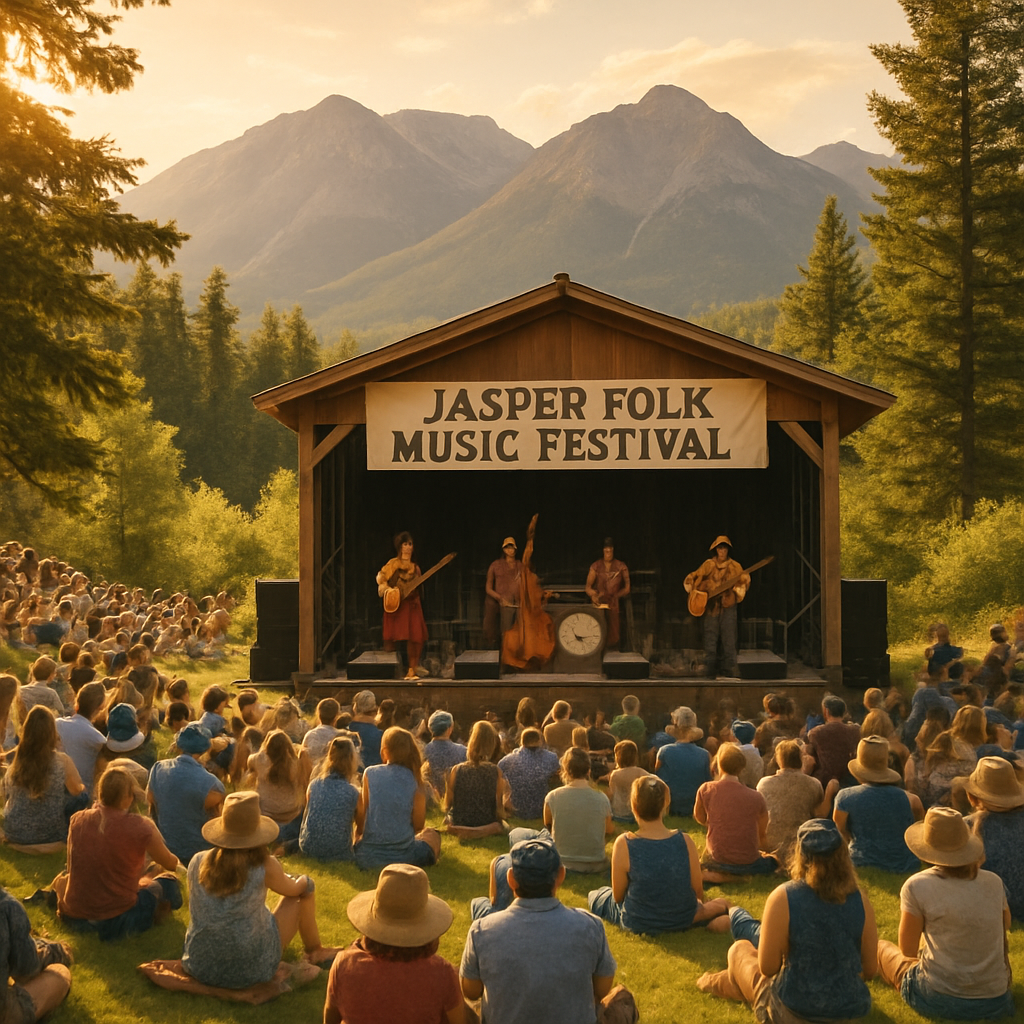 Jasper Folk Music Festival Paint By Numbers Kits
